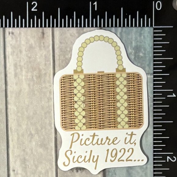 🌀10/$10🌀 Golden Girls Reusable Sticker Decal - Picture 1 of 1